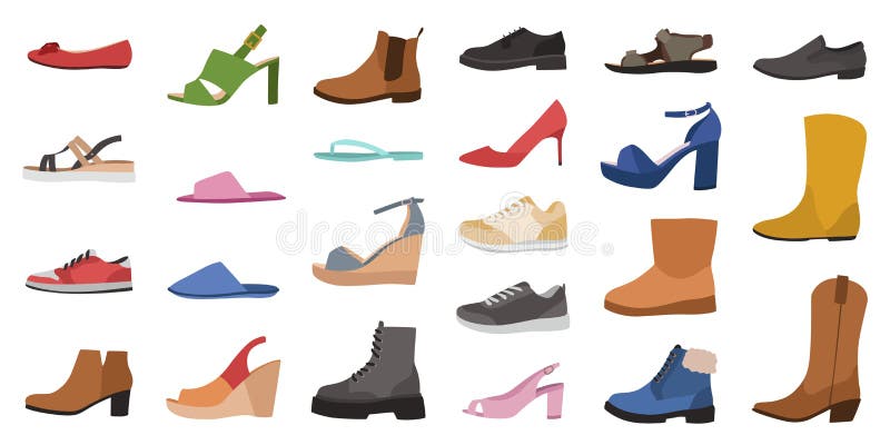 type of casual shoes