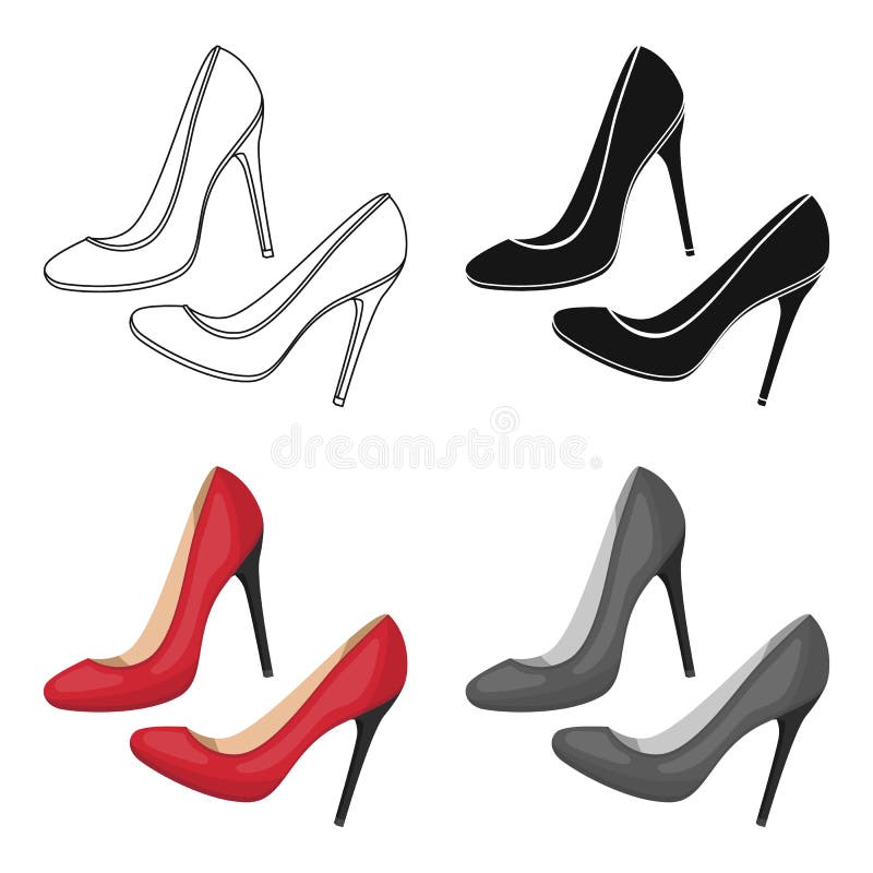 Shoes with Stiletto Heel Icon in Cartoon Style Isolated on White Background. France Country Symbol Stock Vector Stock Vector - Illustration of female, sensuality: 91098909 Shoes with Stiletto Heel Icon in Cartoon Style Isolated on White Background. France Country Symbol Stock Vector Stock Vector - Illustration of female, sensuality: 91098909