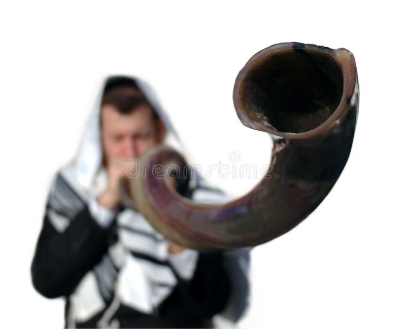 shofar yemenite стоковое изображение shofar yemenite стоковое изображение