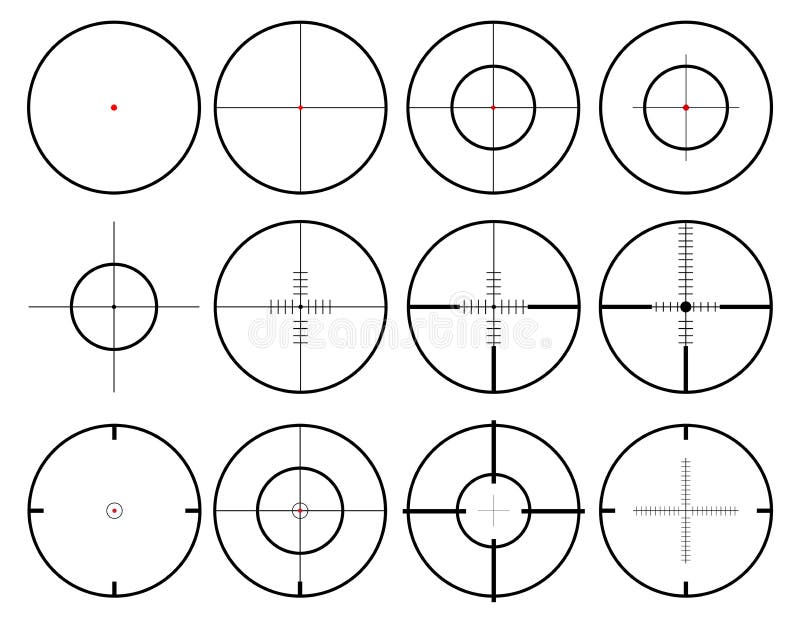 Gun Sight cursor – Custom Cursor