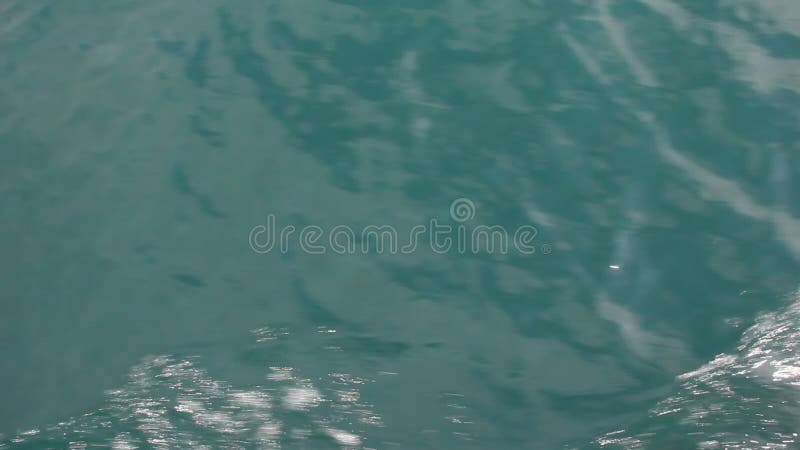 Shooting the surface of the water from a moving boat.