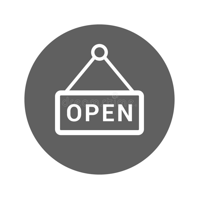 Open - Free signs icons