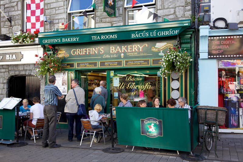 Shop Street at Night, Galway Stock Image Image of holidays, shopping