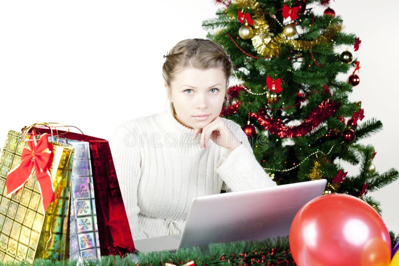 Shopping Online fotografie stock