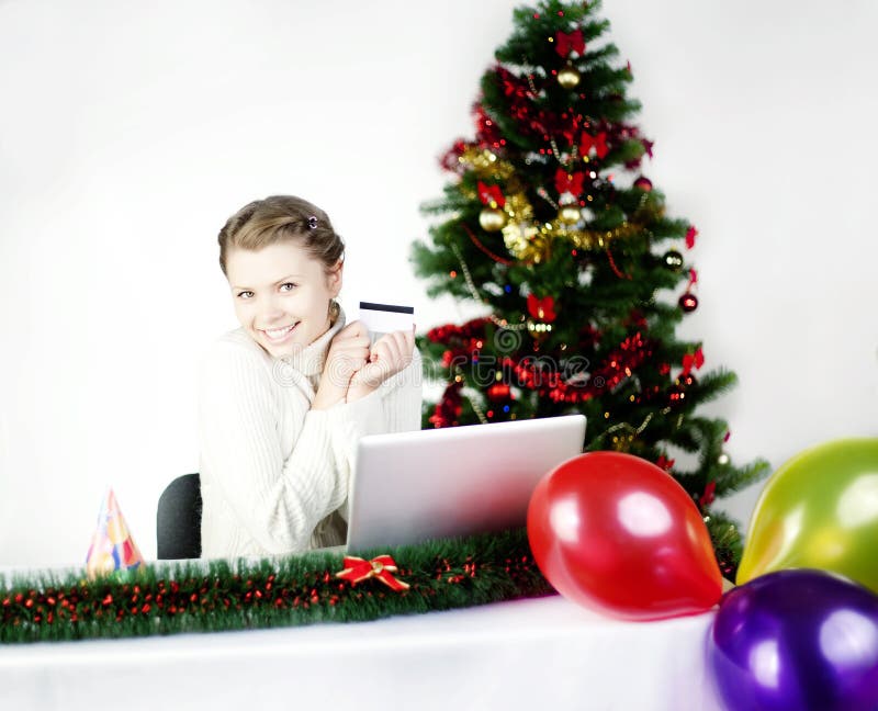 Shopping Online fotografie stock