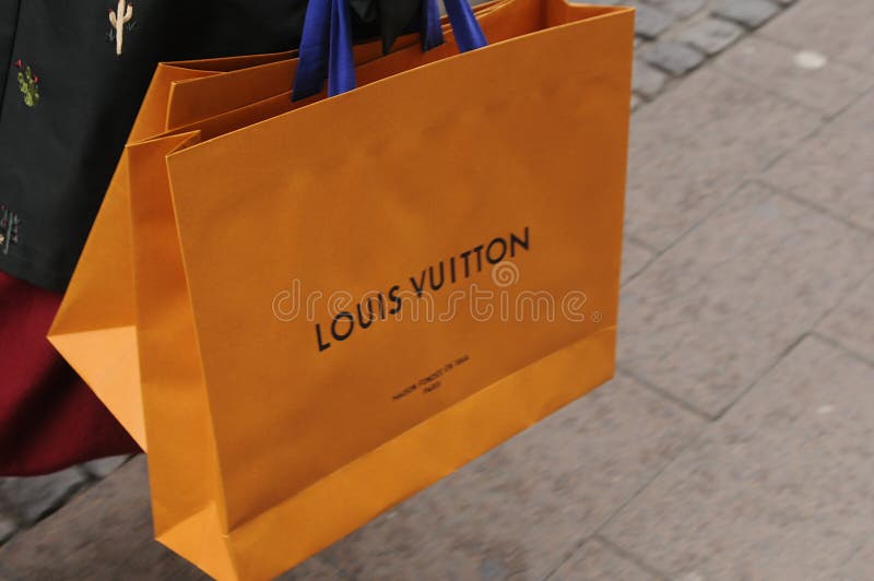 Louis Vuitton Shopping Bags Stock Photos and Images - 123RF