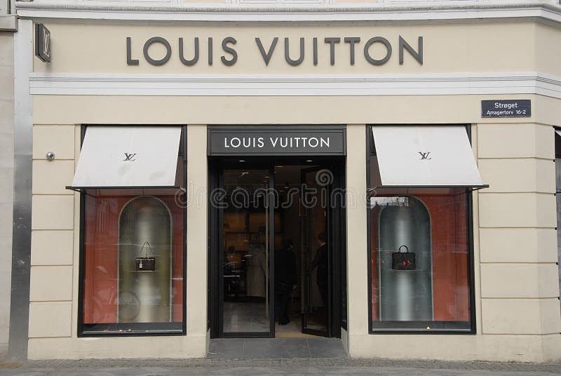 LOUIS VUITTON STORE on AMAGER TORV COPENHAGEN Editorial Stock Photo - Image  of economy, editorial: 132253408