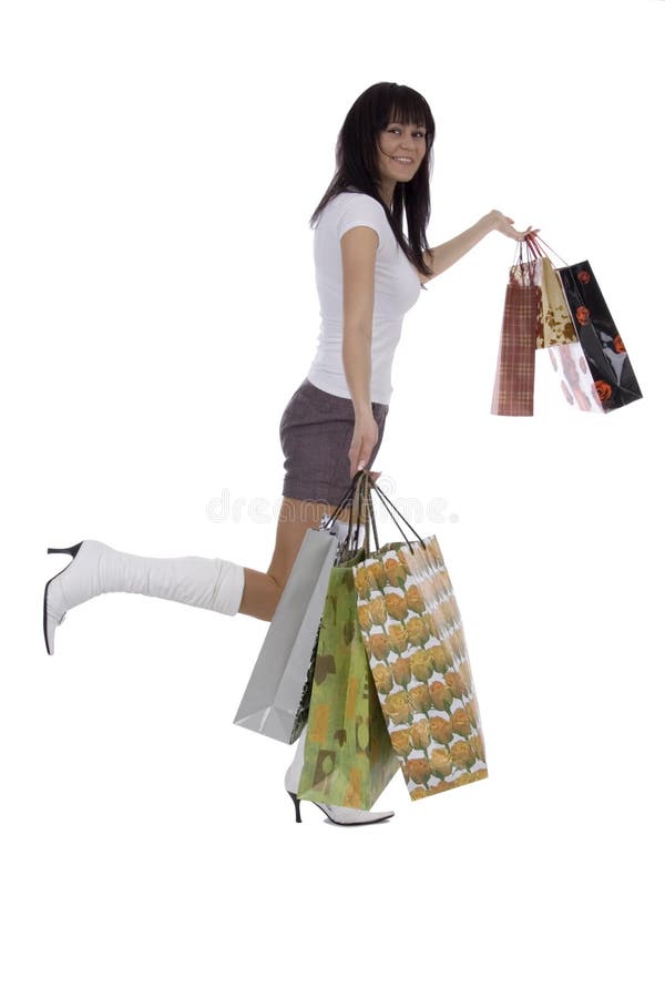 Shoppers woman