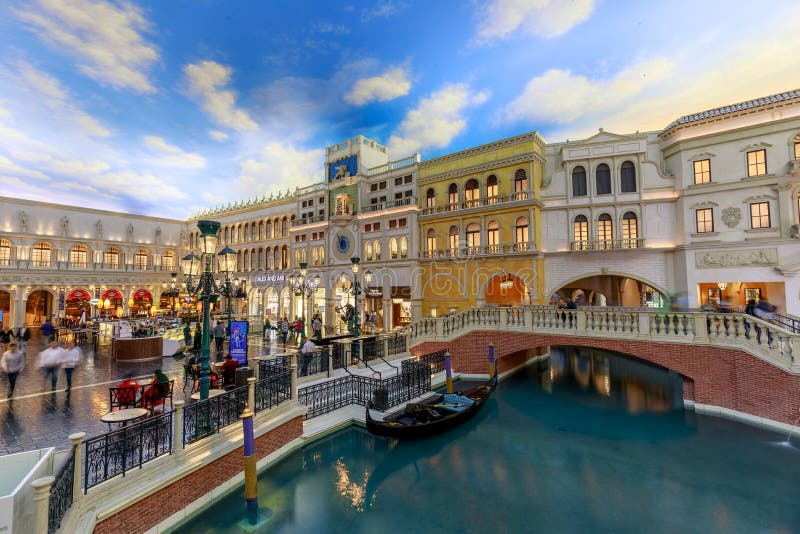 Grand canal Shoppes в Лас Вегасе