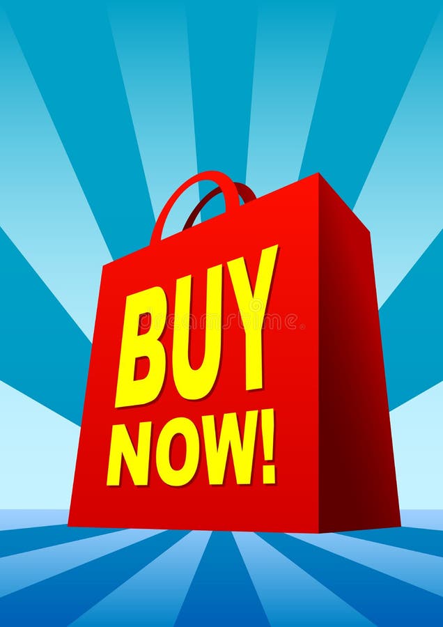 Shopping bag royalty free illustration