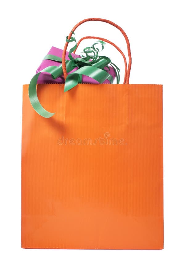 Shopping Bag with Gifts Inside Stock Image Image of bags, buying 6876847