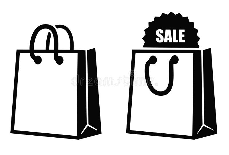 Shopping Bag Stock Illustrations – 201,171 Shopping Bag Stock