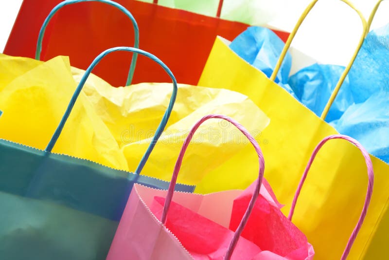 Shopping bags stock photo. Image of sale, business, industry 3100544
