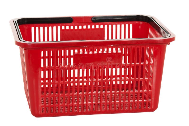 Toy shopping basket stock photo. Image of shop, market, concept 35686