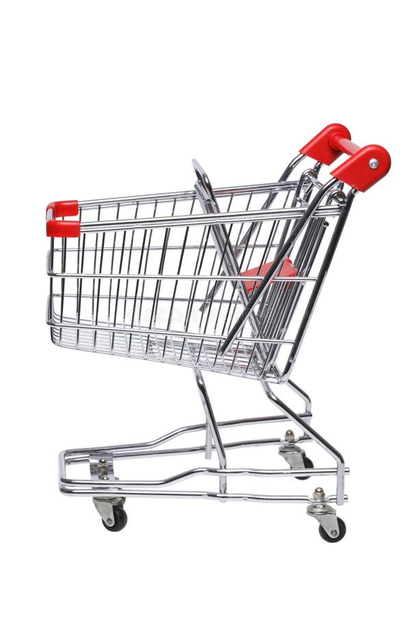 Shopping cart stock image. Image of cutout, customer, child - 1689999
