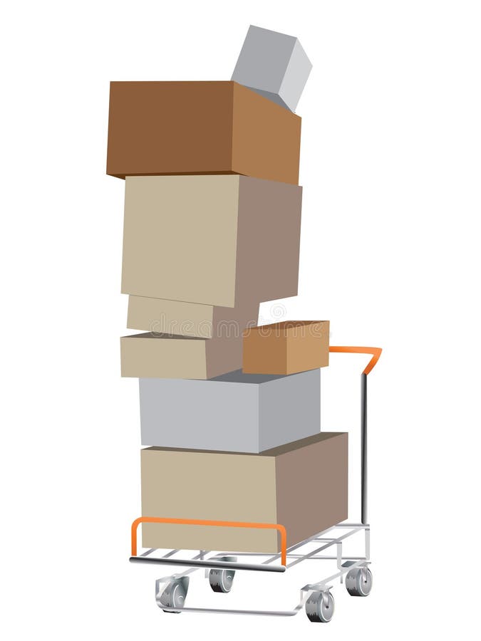 Shopping Cart stock illustration