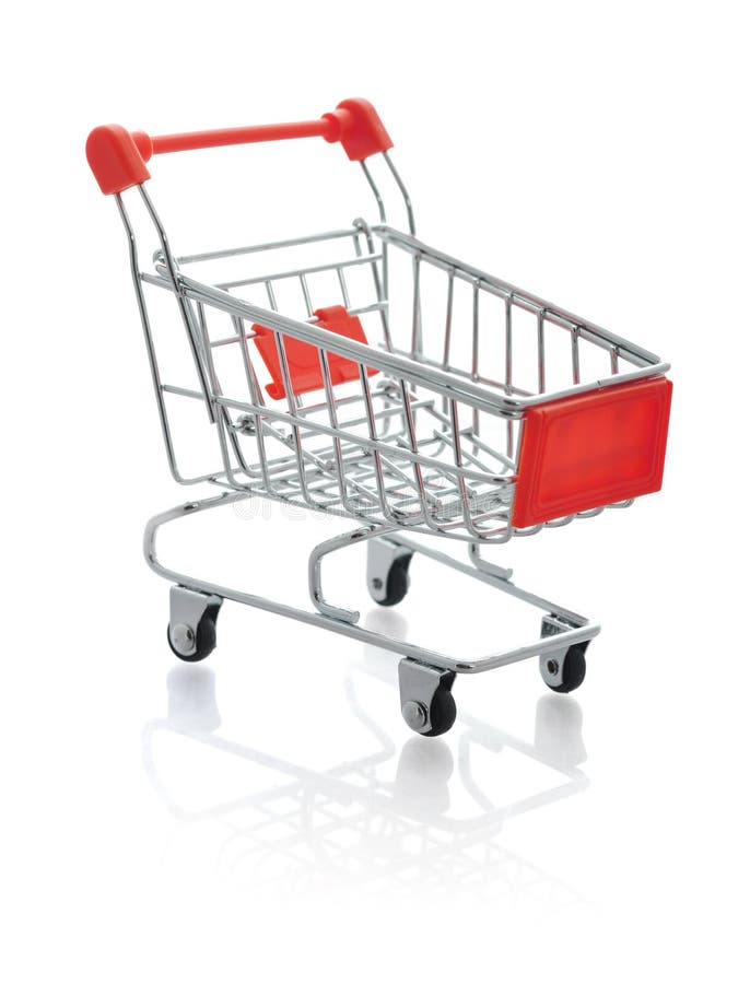 Shopping cart stock image. Image of cart, chrome, wheel 38673697
