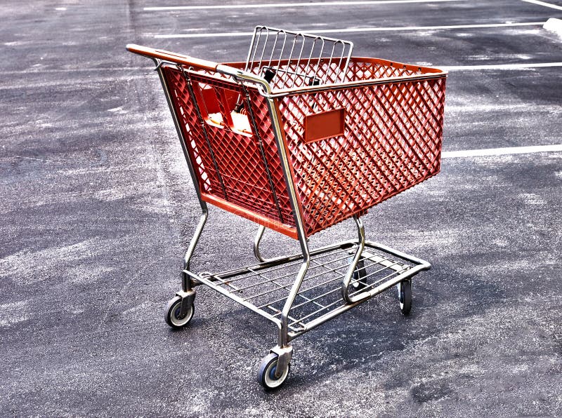 Shopping cart sureal HDR