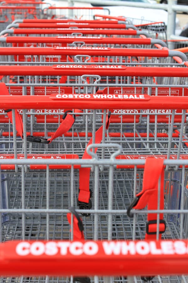 Shopping carts editorial stock photo. Image of store - 136401653