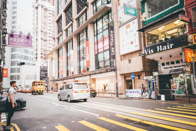 Shopping On Causeway Bay In Hong Kong China Editorial Stock Image