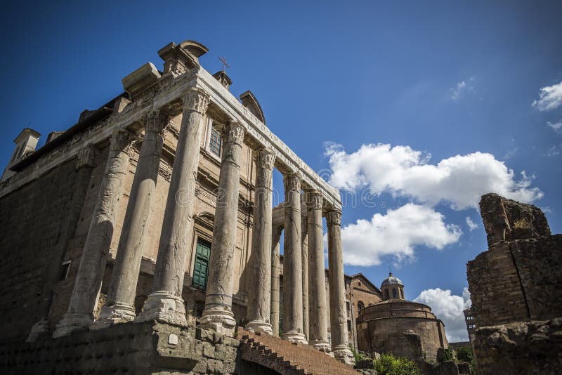 Shopping center Rome stock photo. Image of ancient, landscape 71011472