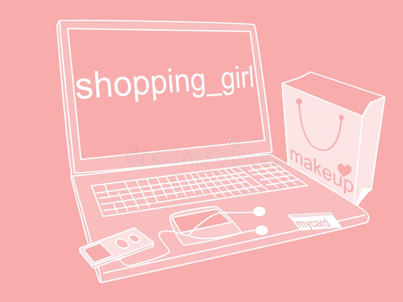 Shopping girl