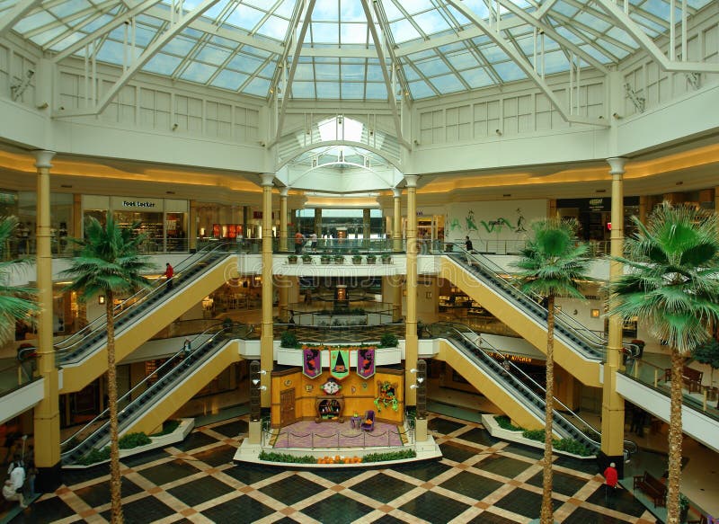 Somerset Collection Mall in Michigan USA Editorial Photography