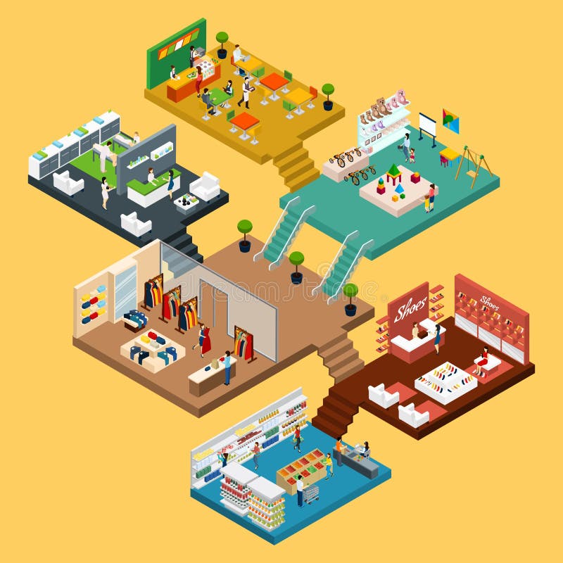 Map Of Shopping Mall Shopping Mall Map Stock Illustrations – 664 Shopping Mall Map Stock  Illustrations, Vectors & Clipart - Dreamstime