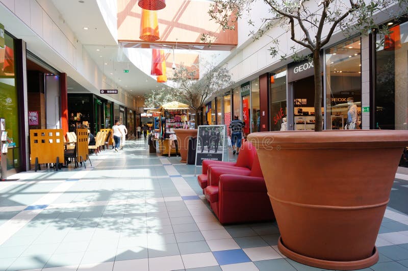 People Enjoying a Day of Shopping at the Opry Mills Mall