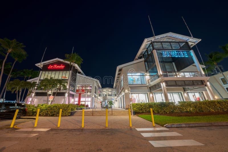 Shops at Bayside Downtown Miami Editorial Image Image of destination