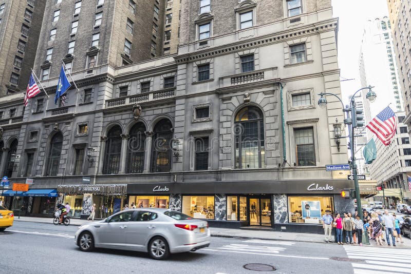 Shops On Madison Avenue In Manhattan 