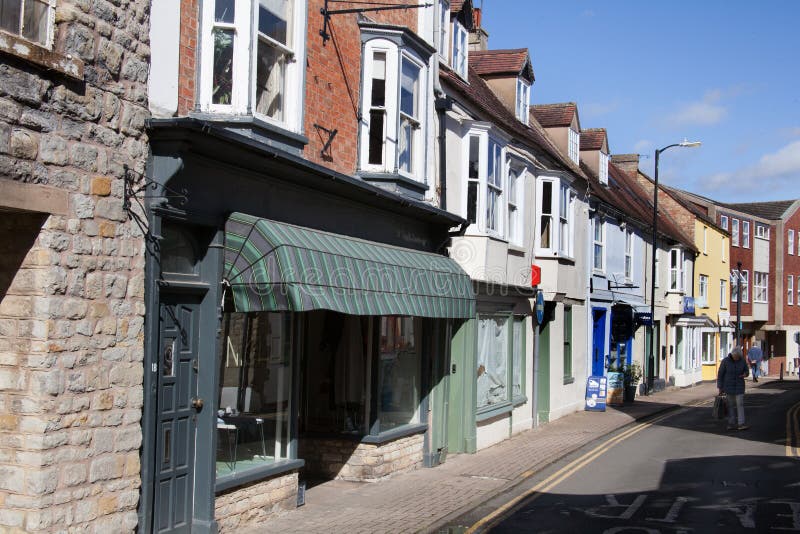 Shops in Shipston on Stour in Warwickshire, in the UK Editorial Image Image of warwickshire