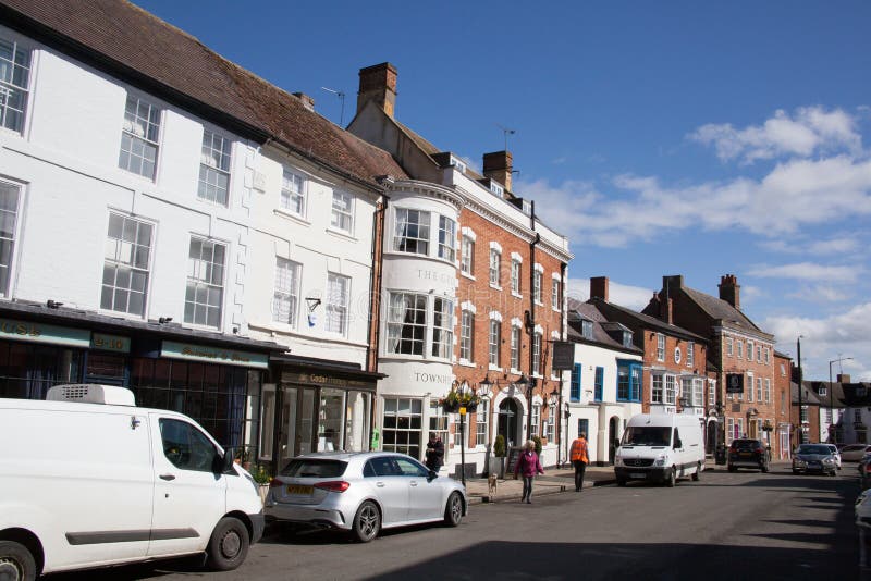 Shops in Shipston on Stour in Warwickshire, in the UK Editorial Image Image of tourists, avon