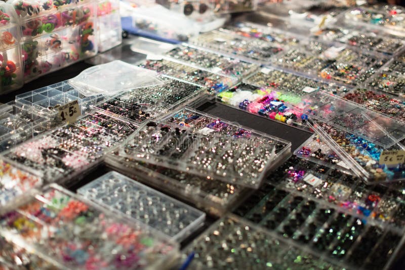 Shopwindow with Body Piercing Jewelry Stock Image Image of plugs