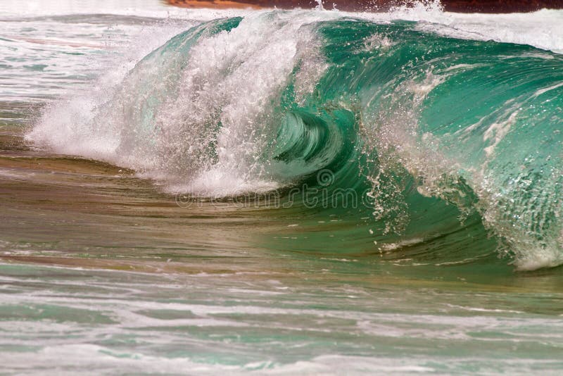 Shore Break / Surf in Kauai, Hawaii