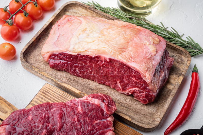 Short Loin Raw Beef Steak, on White Background Stock Photo Image of york, white 205279064