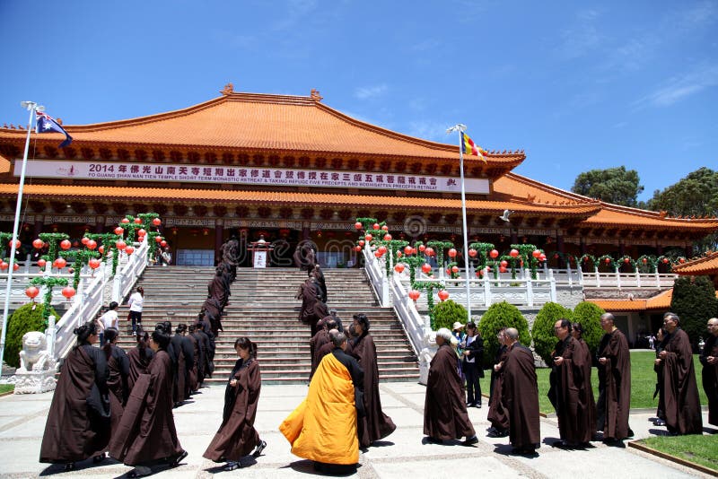 Short term monastic retreat @ Nan Tien Temple