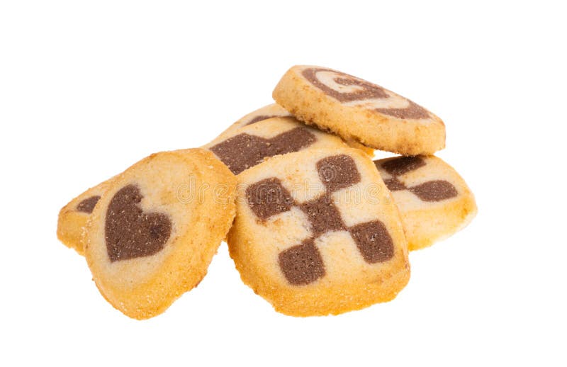 Shortbread Cookies Isolated Stock Photo Image of shortbread, healthy