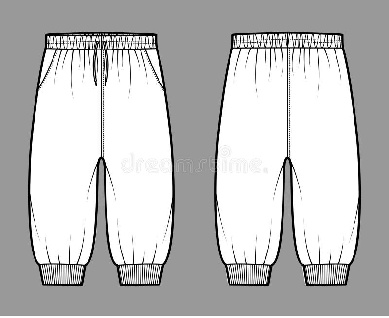 Men Sweatpants White Stock Illustrations – 287 Men Sweatpants