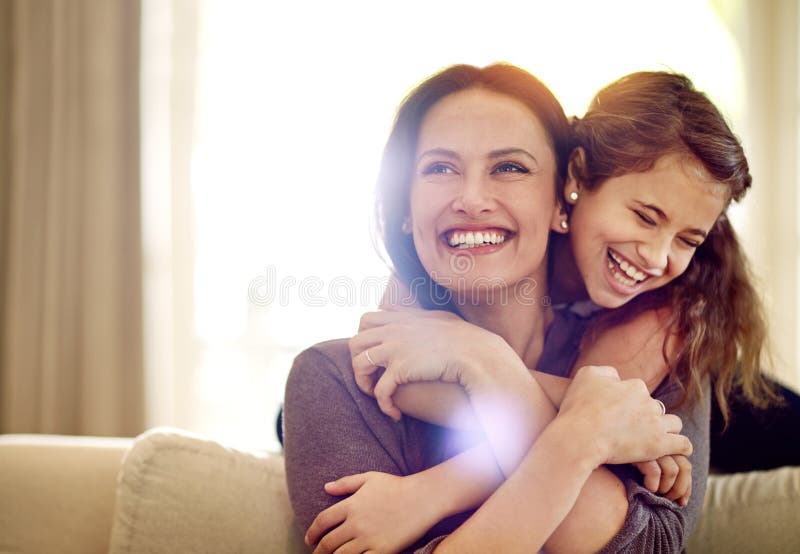 She Is My Mother And My Best Friend Shot Of A Beautiful Mother And Her Adorable Daughter 