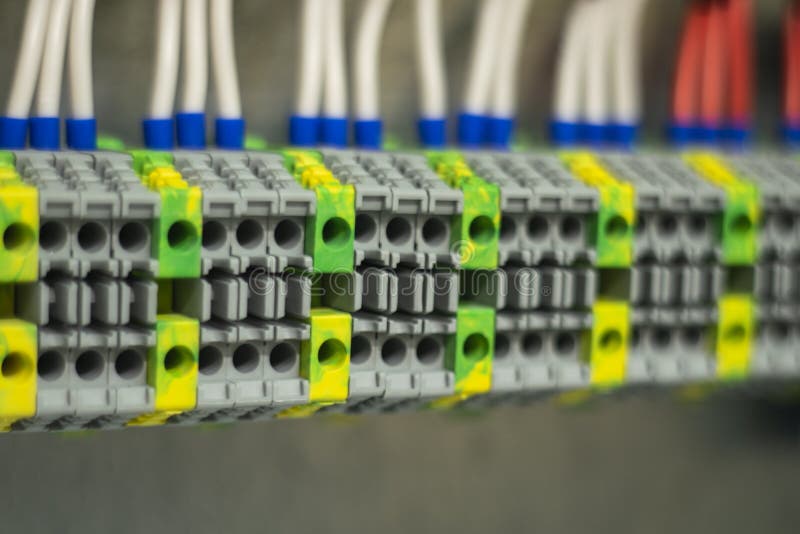 Electrical connectors royalty free stock photography