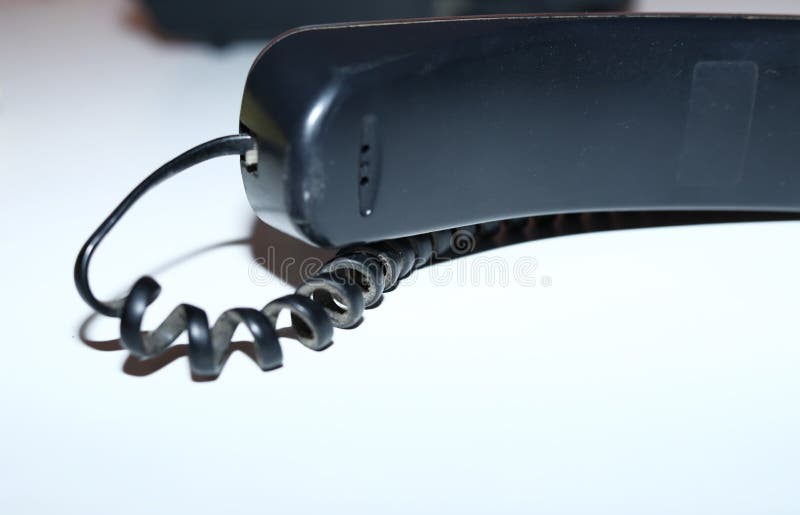 Shot Of A Landline Telephone Receiver With Copy Space For Individual