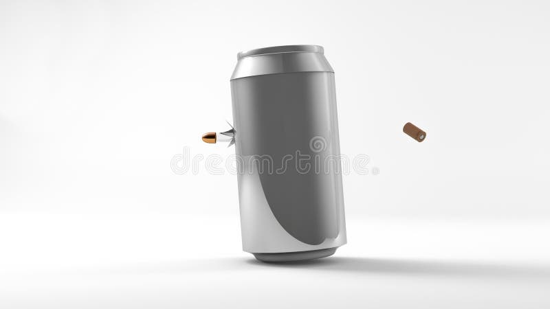 Shot Of Shooting Bullet To Silver Canned With Shell Business Success Concept Stock Illustration Illustration Of Object Design Shot Of Shooting Bullet To Silver Canned With Shell Business Success Concept Stock Illustration Illustration Of Object Design