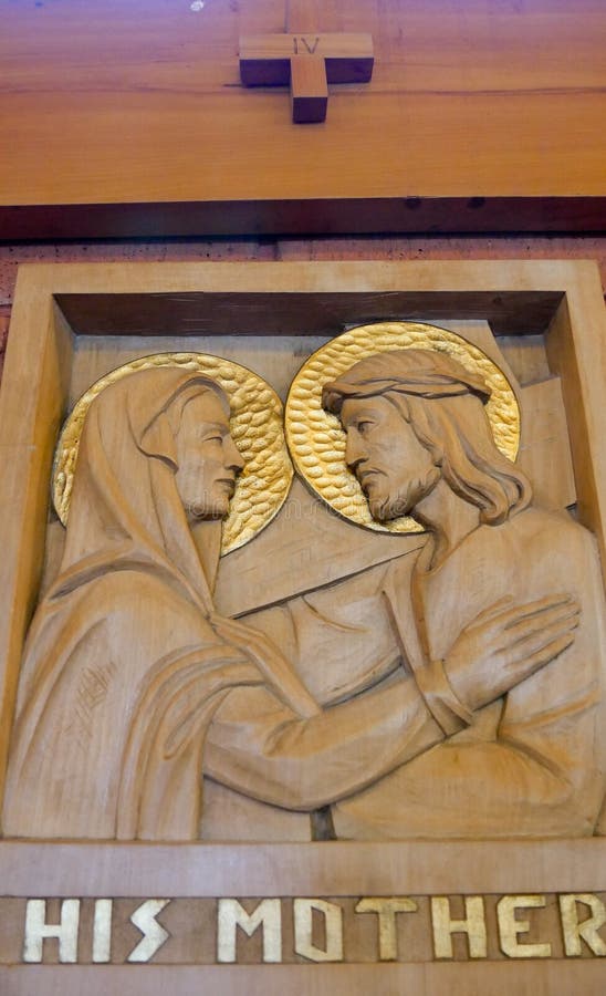 Statue of Worship & Decoration for a Funeral Stock Photo Image of