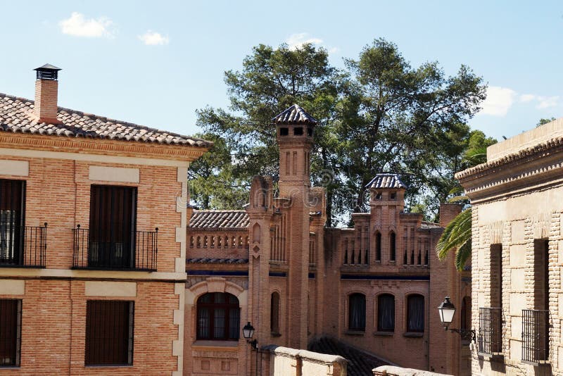 Shot of Synagogue of Santa MarÃ­a La Blanca in Toledo, Spain Stock ...