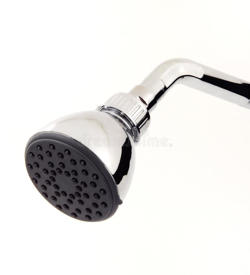 Shower cap stock image. Image of cleaning, metal, steel 7544177