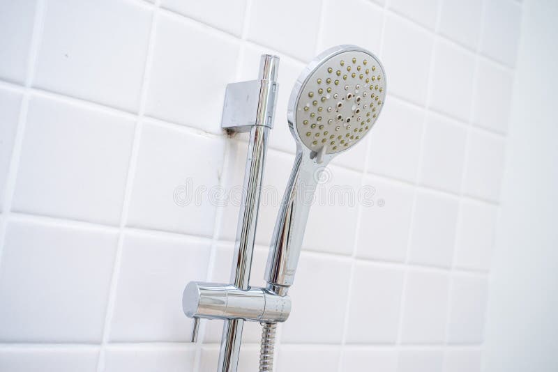 Shower Head for Shower in Bathroom Stock Photo Image of item, bath