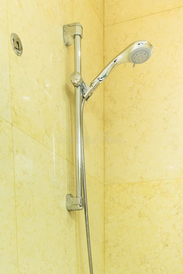 Shower head stock image. Image of head, bathroom, flowing 54639539