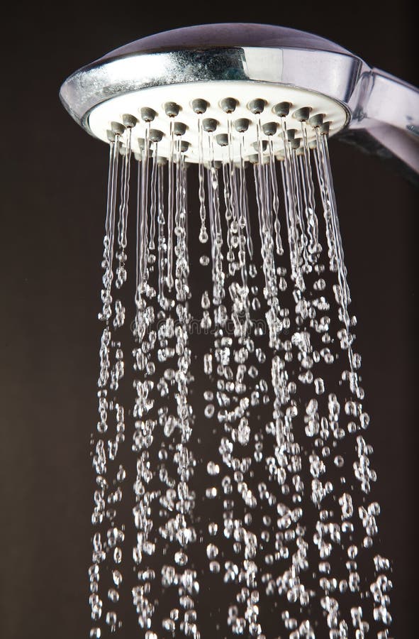 Shower jets stock image. Image of black, hygiene, health 28826373