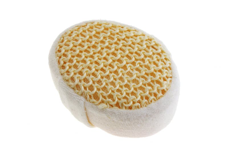 Shower Puff and Soap on Dark Tile Stock Photo Image of soap, ceramic